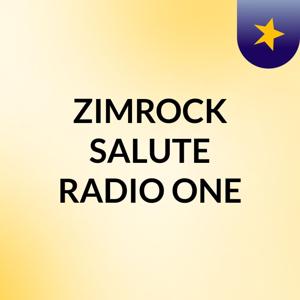ZIMROCK SALUTE RADIO ONE 📻