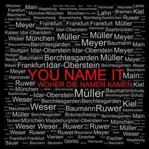 You Name It - Woher die Namen kamen