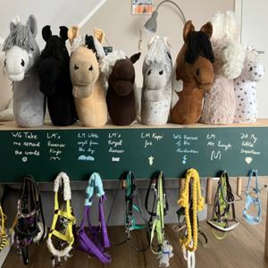 My life with Hobby Horses-kht sunset