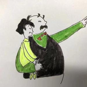 笑说——晚饭时的语文时光