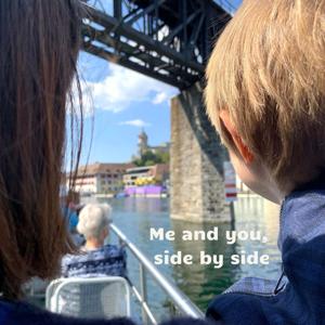 Me and you, side by side