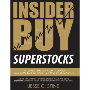 Insider Buy Superstocks by Jesse C Stine, Book Summary, Podcast, English
