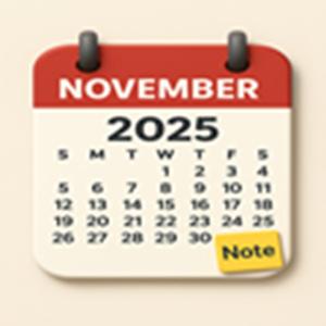 November 2025 Calendar