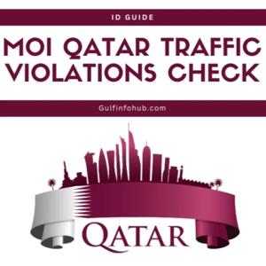 MOI Traffic Violation