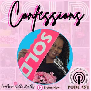 Confessions Behind the Pink SOLD sign