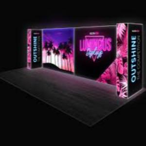 Backlit Trade Show Display