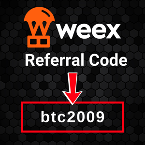 What is the Weex referral code?