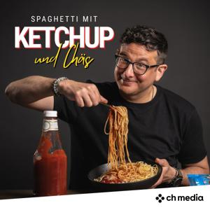 Spaghetti mit Ketchup und Chäs