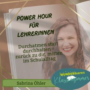 POWER HOUR FÜR LEHRERINNEN
