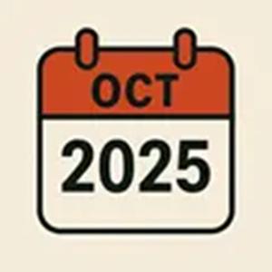 October 2025 Calendar