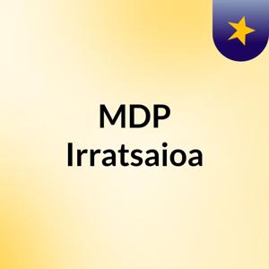 MDP Irratsaioa
