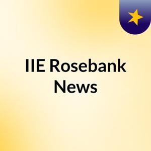 IIE Rosebank News