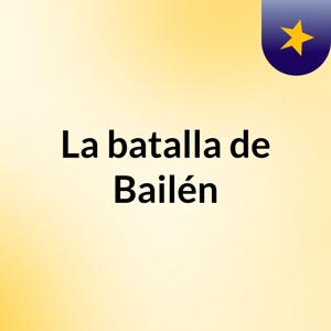 La batalla de Bailén