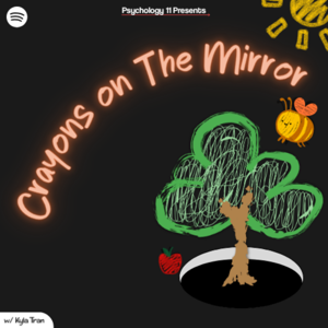 Crayons on The Mirror