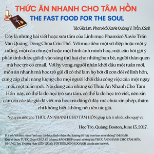 Thức Ăn Nhanh Cho Tâm Hồn