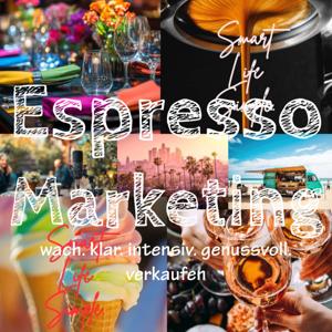 Espresso-Marketing.„Du brauchst keinen 3-Stunden-Kurs, sondern 7 Minuten Klartext – und einen Plan, der zu deinem Leben passt.“