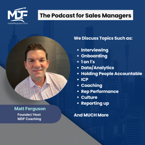 The Podcast for Sales Managers