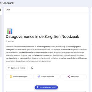 Datagovernance in de zorg