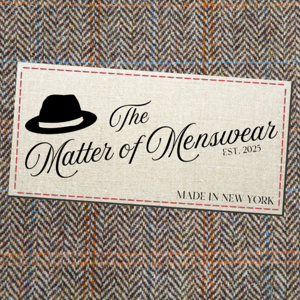 The Matter of Menswear