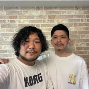 吉田と譲の梅茶漬け