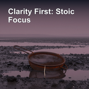 Clarity First | Stoic Wisdom for Laser Focus