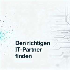 Den richtigen IT-Partner finden