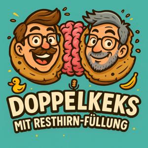 Doppelkeks mit Resthirn-Füllung