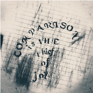 Comparison is the thief of joy