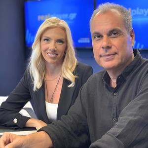 Νίκος Στραβελάκης, Λουκία Γκάτσου @Realfm97.8