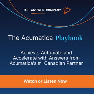 The Acumatica Playbook Podcast