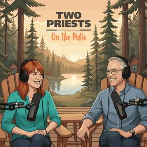 Two Priests on the Patio