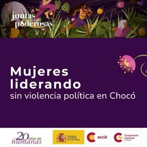 Mujeres liderando sin violencia política