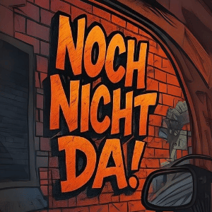 Noch nicht da!
