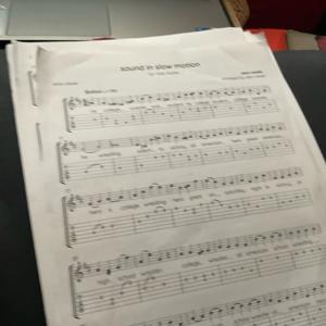 Sound in slow motion