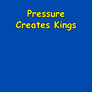 Pressure Creates Kings | Men’s Mental Armor