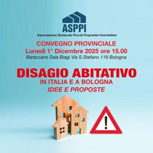 ASPPI Convegno "Disagio Abitativo"