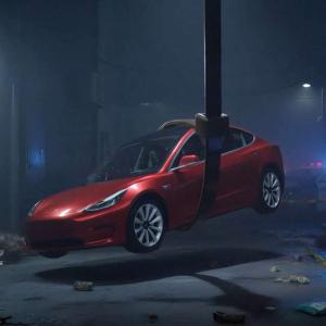 The Case Of The Zip Tied Tesla