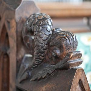 Ballflowers and Poppyheads