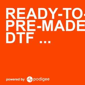 Ready-to-Use Pre-Made DTF Sheets – Fast & Professional Heat Transfers for Custom Apparel
