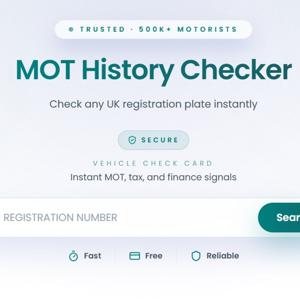 MOT History Check – View Past MOT Record