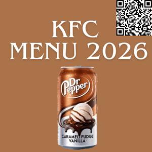 KFC Menu 2026 Taste and Trends