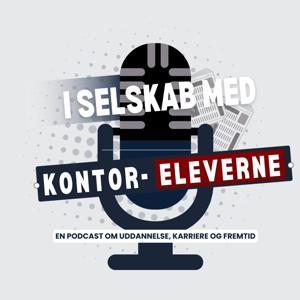 I selskab med kontoreleverne