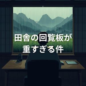 田舎の回覧板が重すぎる件 〜Uターン主夫の処世術〜