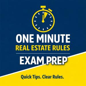 One Minute Real Estate Rules — Exam Prep (SC | PSI) - Real Estate Exam Prep 2026