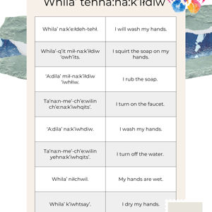 Hupa Language Domains
