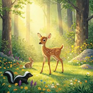 Bambi, A Life in the Woods (Unabridged)