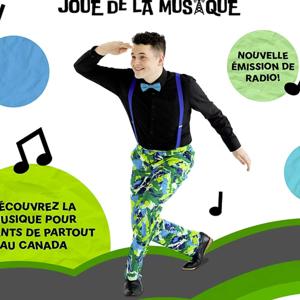 Micah! Joue de la musique sur CHOQFM 105.1