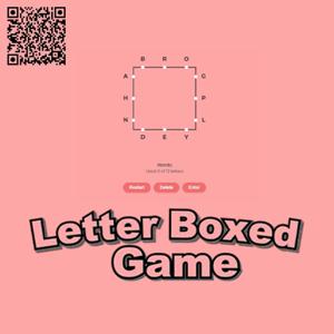 Letter Boxed Game