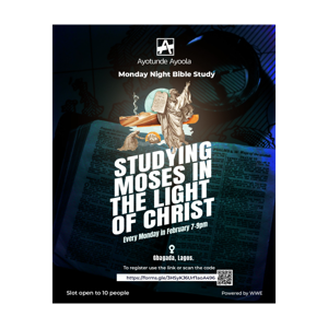 Monday Night Bible Study