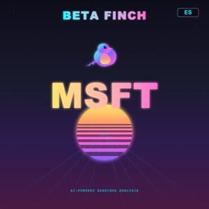 Beta Finch - Microsoft - MSFT - ES
